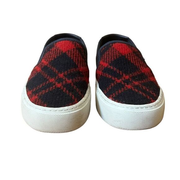 Saint Laurent Venice Slip On Sneaker Harris Tweed Size 36 US 5 - Picture 5 of 8